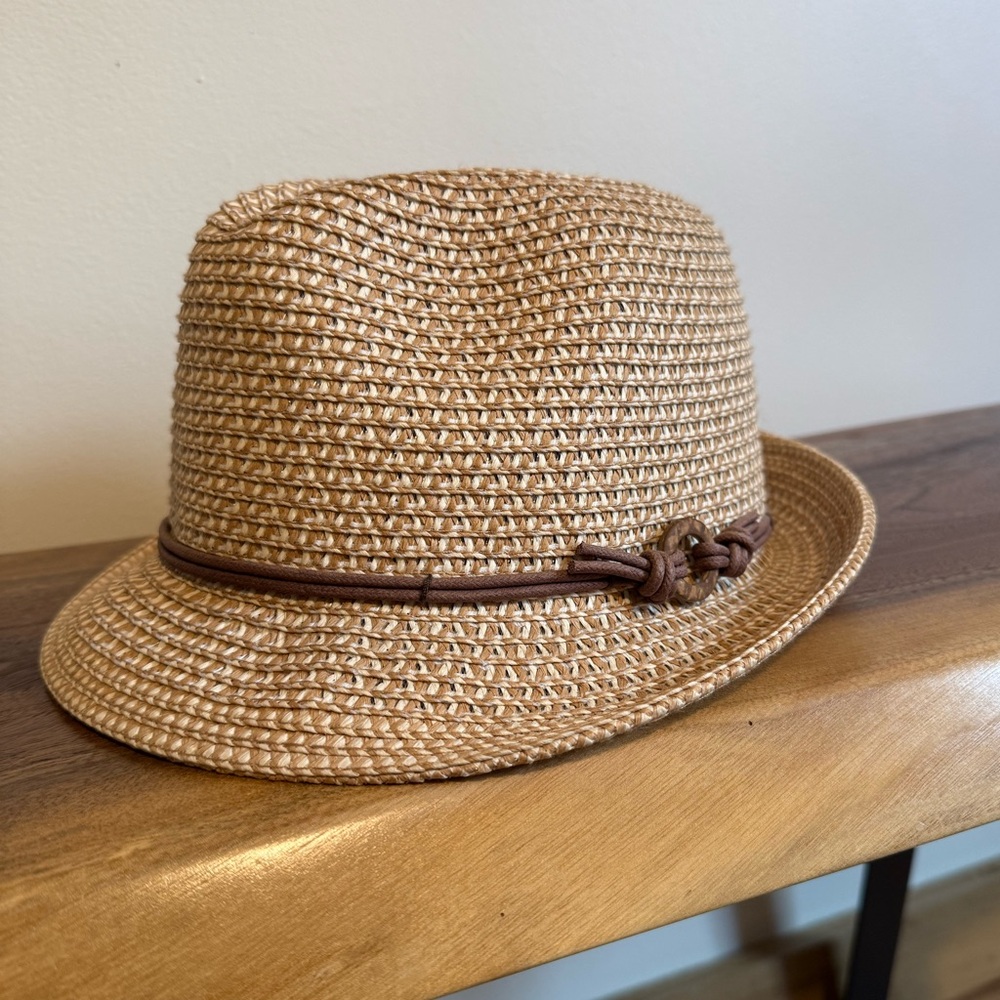 Classic Tan Fedora Hat